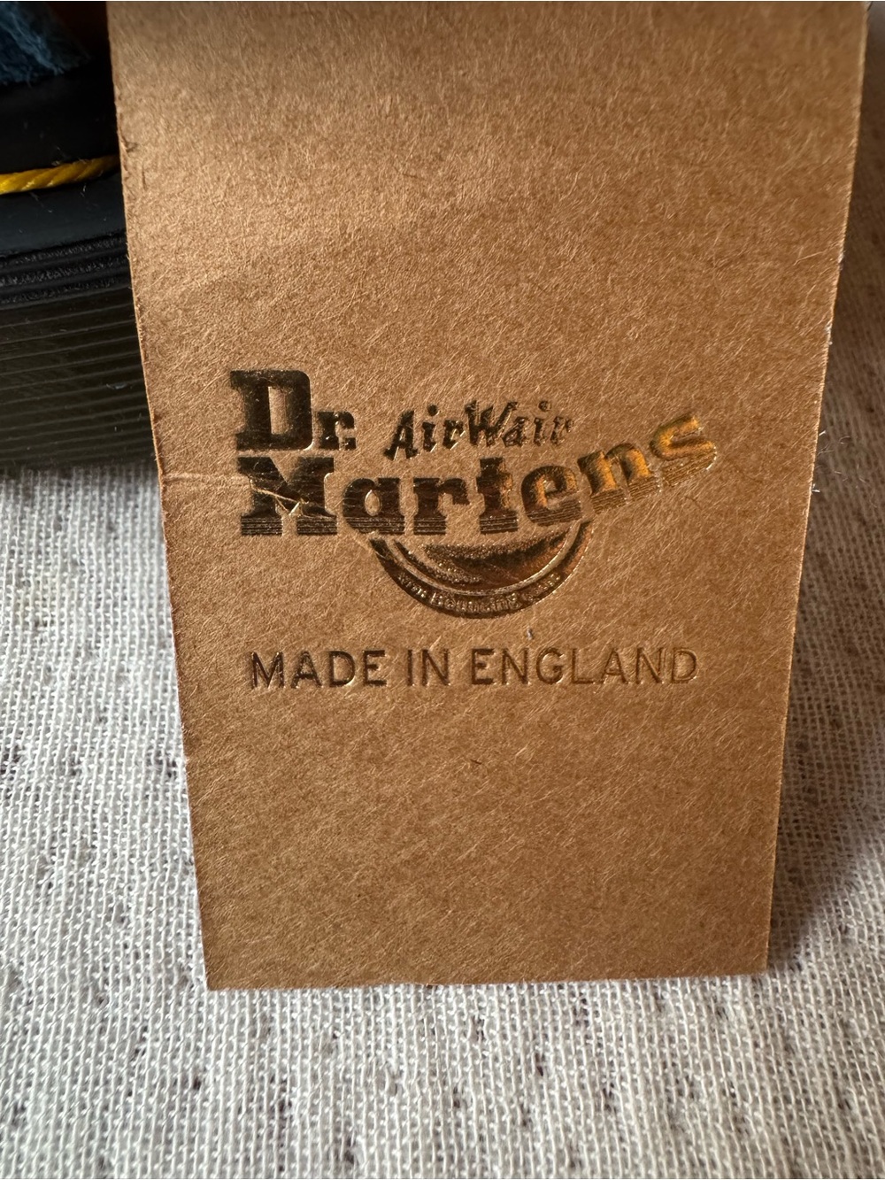 Dr. Martens Made in England Sky Blue Suede Jorge. Us size 8 (UK 6) NWT - Picture 5 of 6